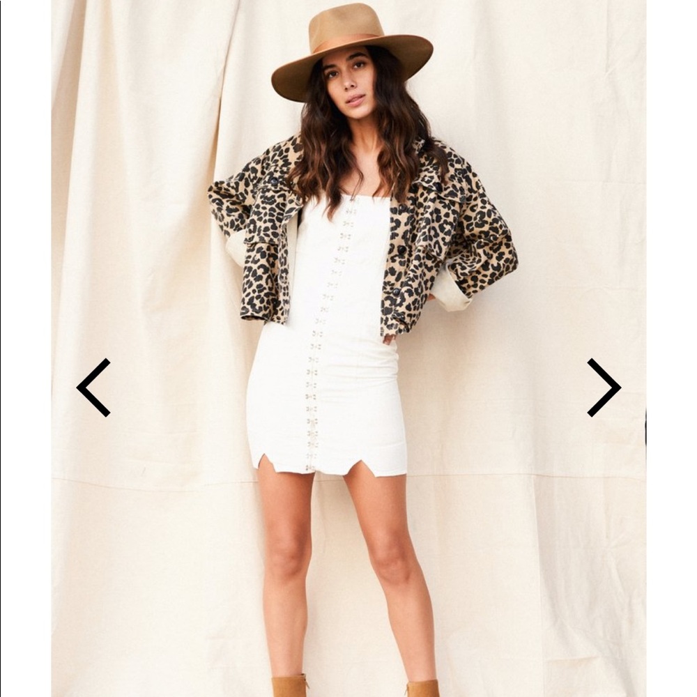 12th Tribe Coastline White Mini Dress!